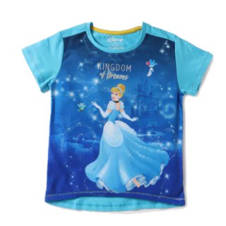 Disney Brands Girl's T-Shirts upto 50% OFF